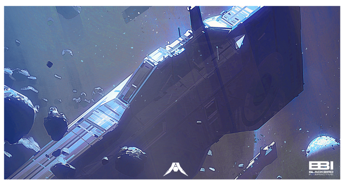 Konzeptzeichnung von Homeworld 3 (Bild: Gearbox Publishing)